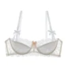 White -only-bra