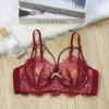 Red - bra only