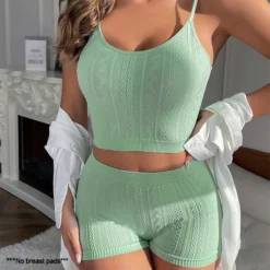 Spring Summer Langerie Sets Sexy Underwears Women Micro Underwear Solid Color Wearing Outside Women's Bra and Panties Sets Below