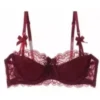 Red-only-bra
